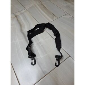 Unbranded Black Nylon Adjustable Replacement Shoulder Strap for Duffel Bag 51in